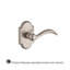 Arch Single Dummy Door Lever with Rustic Arch Rose-1984417501-1984417499