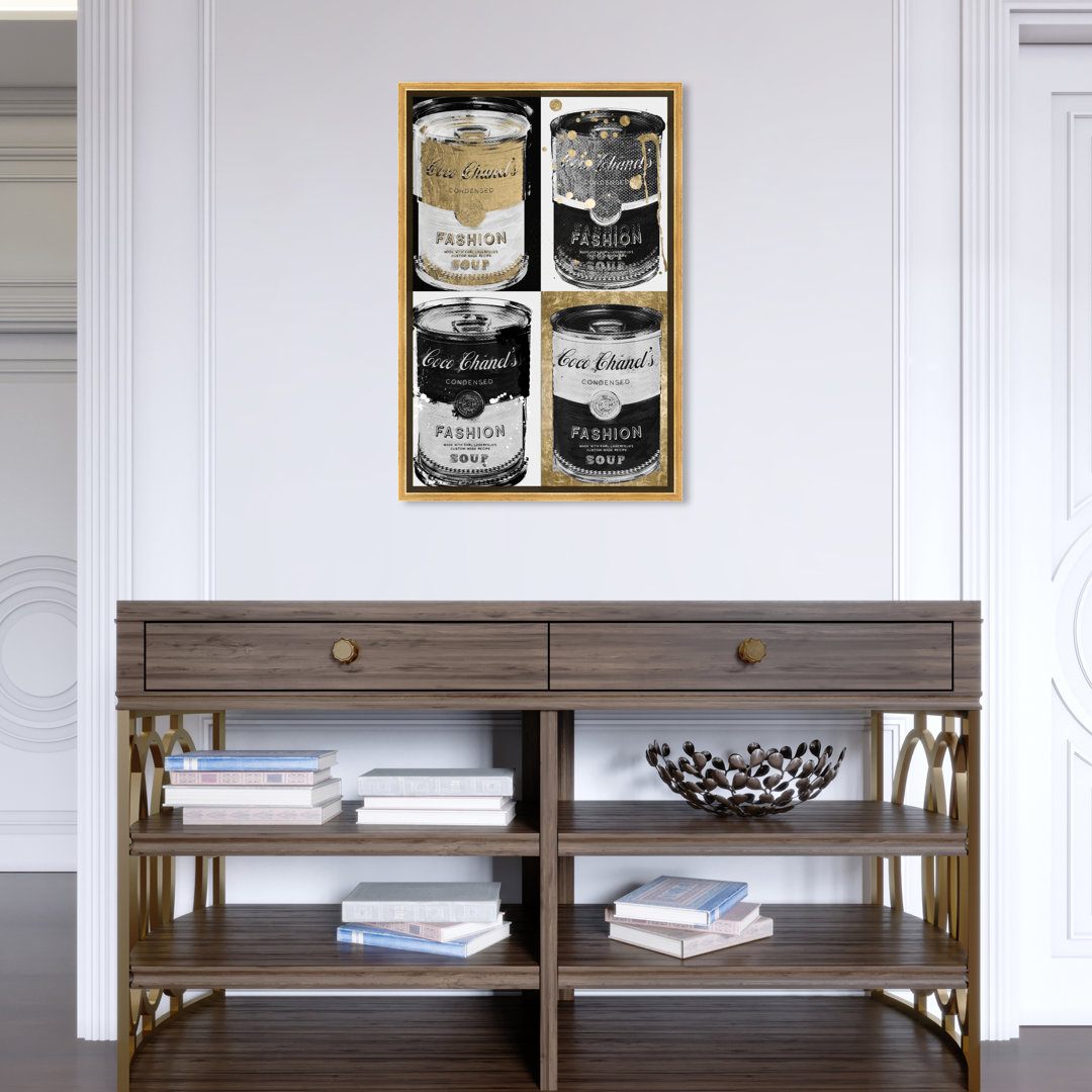 " Fashion Soup Pop Art " Oliver Gal Prints 