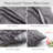 1 Pack Boho Decorative Throw Pillow Cover (18X18) – Dark Gray Pattern Accent Cushion For Couch And Bed-125324678