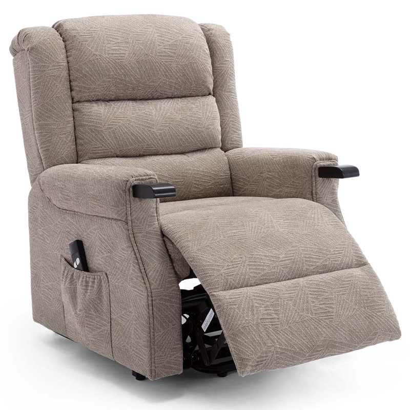 Evola 83cm Wide Lift Assist Standard Recliner, Mocha