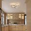 Aynslee 3-Light LED Semi Flush Mount-291041349