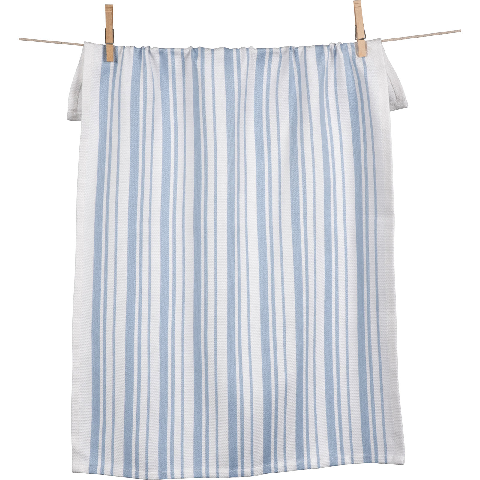 Geometric Kitchen Linen Set, Sky