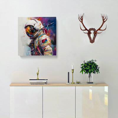 Astronaut Gestural - No Frame Print
