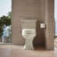 Siège de toilette surélevé Hyten avec couvercle et siège à fermeture silencieuse-91038502-91038501