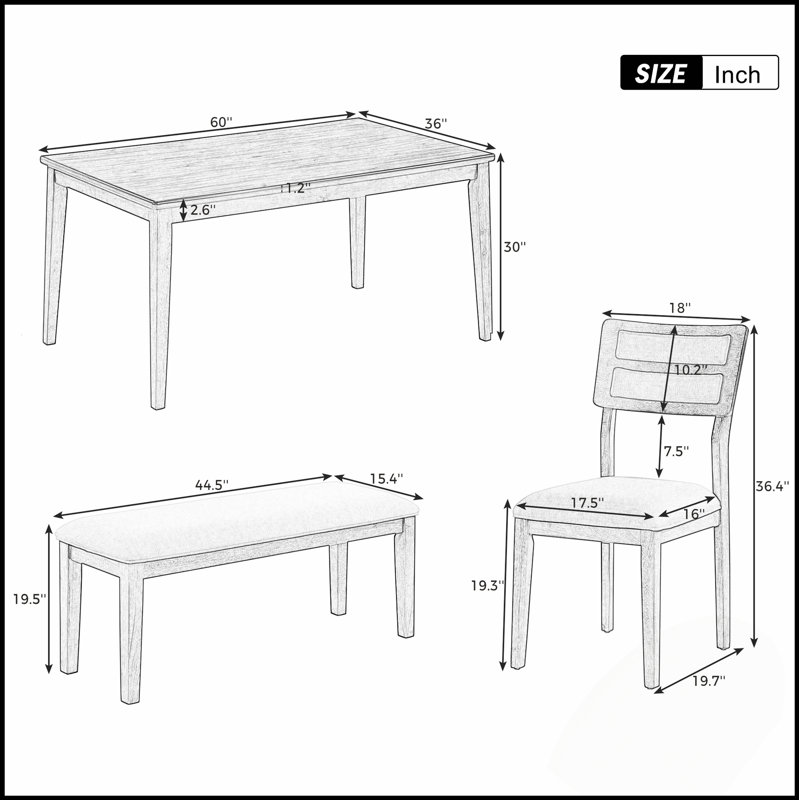 Modern Artificial Stone White Dining Table With Black Metal Legs, Seats 6 For Contemporary Spaces, Natural Wood Wash