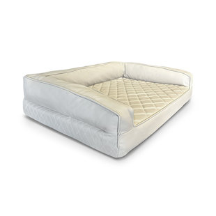 BuddyRest Grand Supreme Premium Leather Orthopedic Dog Bed – Luxury Cooling Memory Foam, Waterproof, Handcrafted in the USA