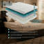 Matelas pour lit double de 6 pouces en mousse viscoélastique imprégnée de gel, support ferme, blanc, matelas dans une boîte pour la chambre à coucher, certifié CertiPUR-US-1509477522