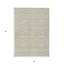 Tapis extérieur lavable rayé taupe beige et brun clair 5 pi x 8 pi