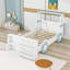 Lit plateforme avec tablettes de rangement-630301490