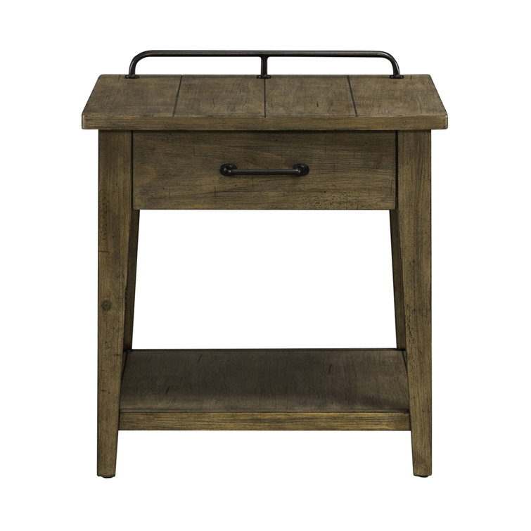 Kennede End Table w/ One Drawer