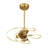 Peshawa 24" LED Fandelier in Brass with Remote Control-2061757150