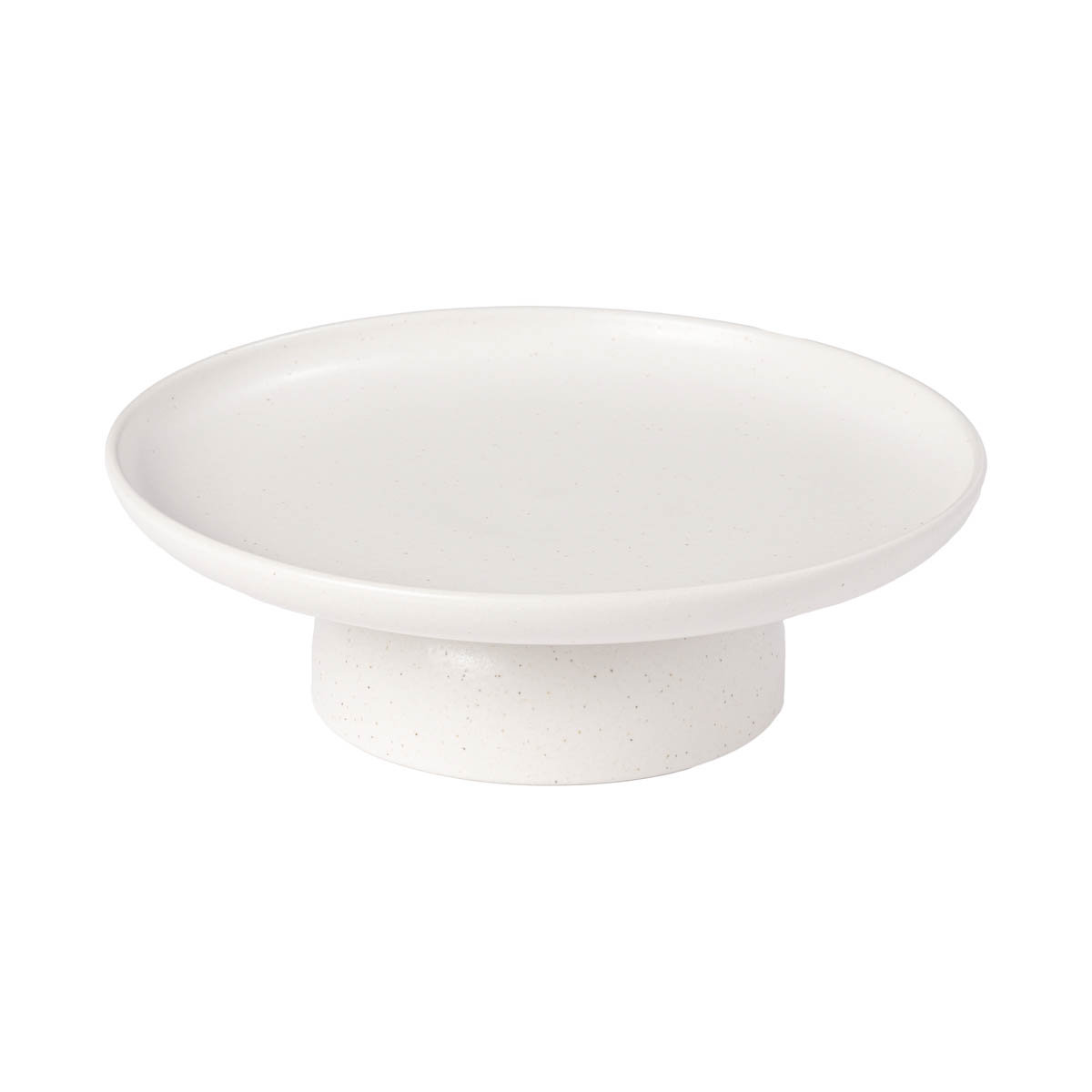 Casafina Pacifica Stoneware Cake Stand, Salt