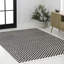 Tapis noir / blanc Finn High-Low-1758297870