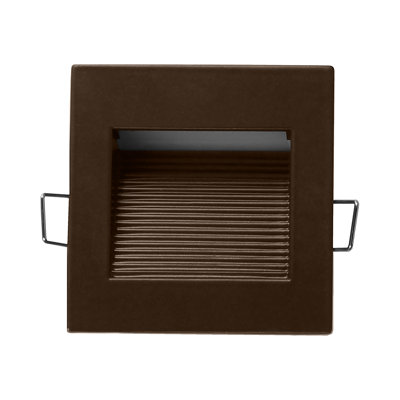 Powder Coated Finish Integrated LED Metal Step Light