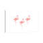 Flamingo Friends 1 Piece Wrapped Canvas Wall Art-1928329462