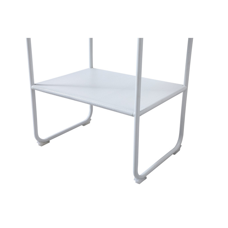 Tyshianna 25.5'' Single Bathroom Vanity with Ceramic Top, White
