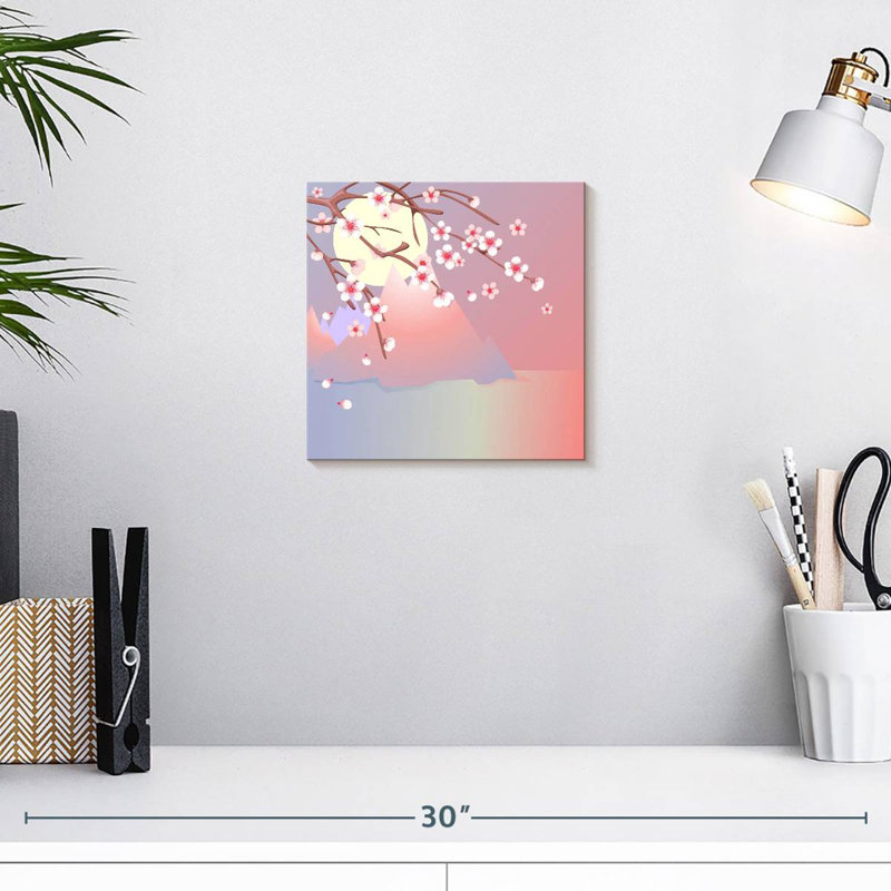 Harnek Pastel Sakura Tree, 10" H x 10" W