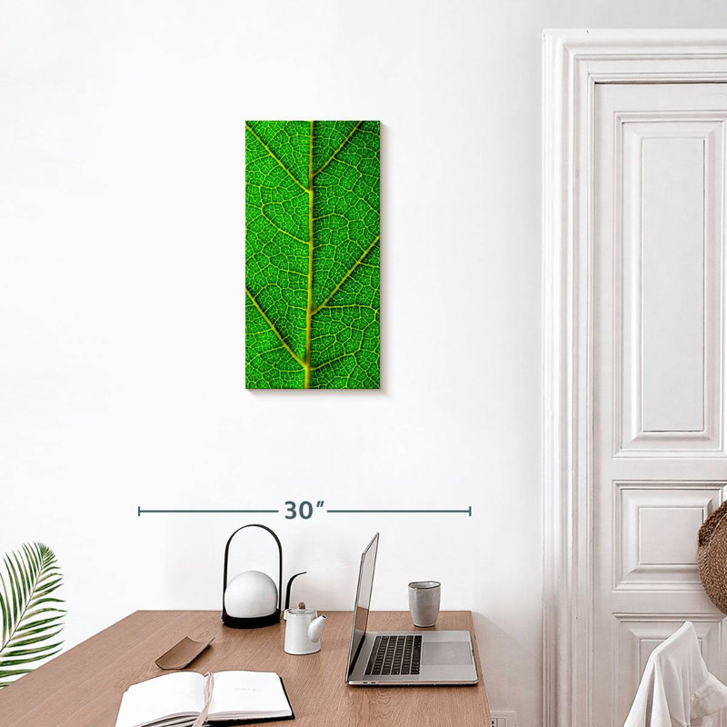 Green Leaf, 24" H x 12" W