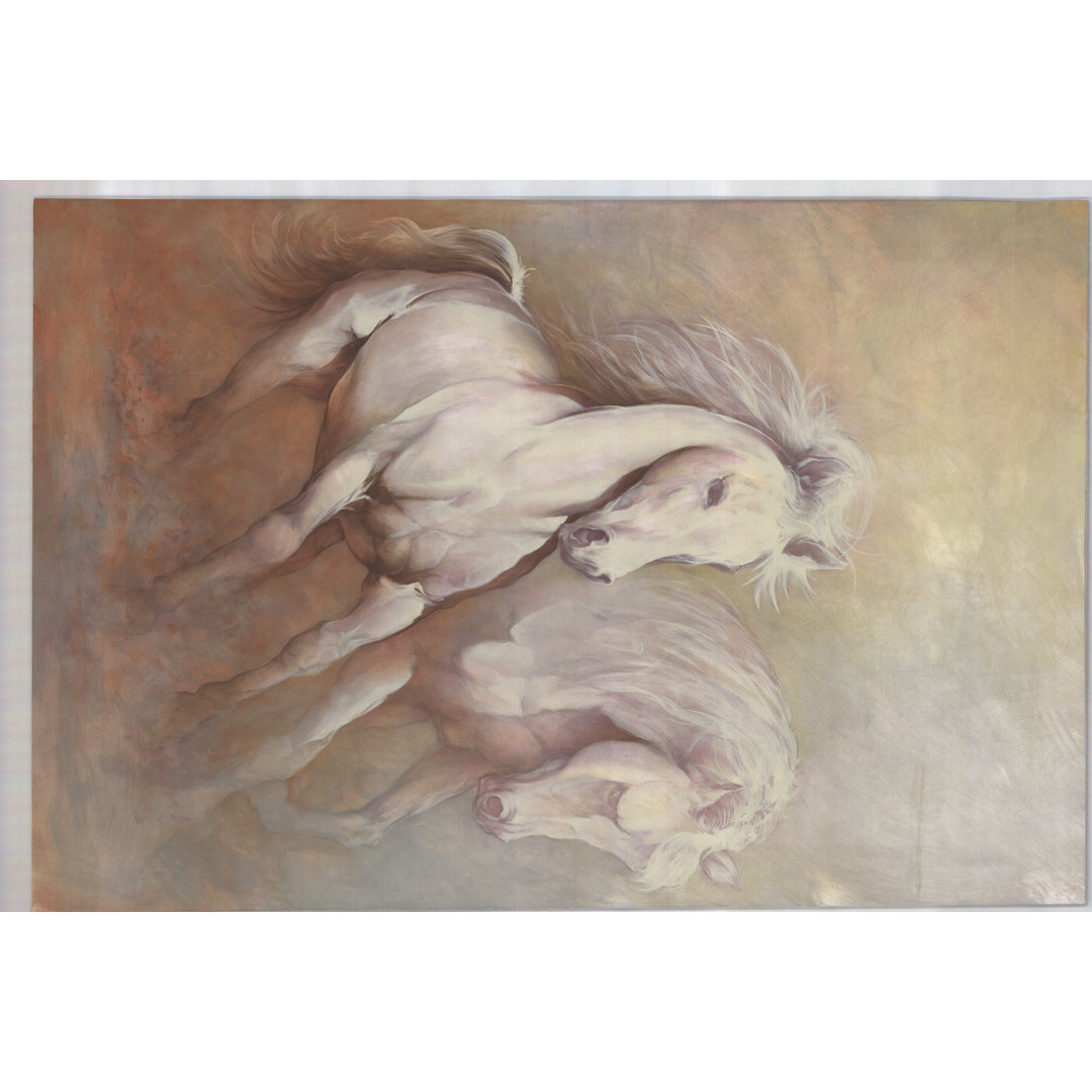 Galloping Horses Painting