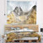 Volcano Panorama avec tapisserie ciel dramatique-629123833