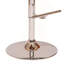 Tabouret de bar pivotant en similicuir Isar