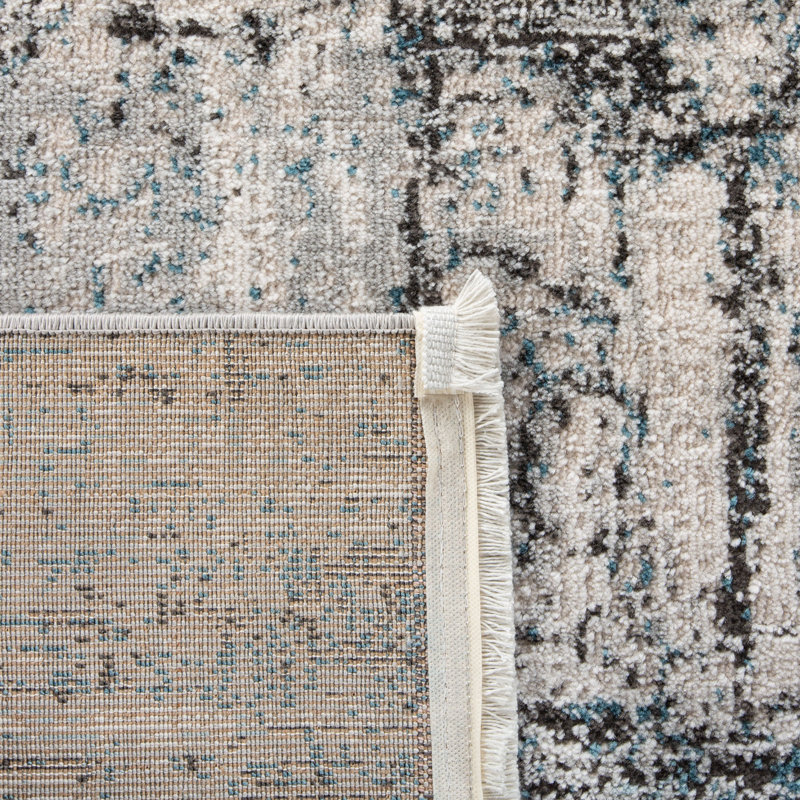Jackqueline Abstract Hand Woven Area Rug, Rectangle 122 x 183 cm
