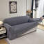 Housse extensible texturée à volants pour jupe de lit-942637711-942637748