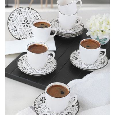 Tasse à café et soucoupe Liscomb