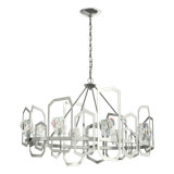 Gatsby 8 - Light Unique Wagon Wheel Chandelier
