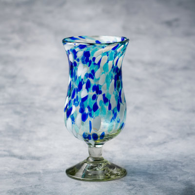 Bahia Hurricane Handblown Mexican Glass