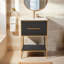 Meuble-lavabo simple avec plateau Gunvald 24