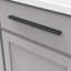 Poignée rectangulaire Streamline - Onyx plat 8 à 13/16 po - Quincaillerie contemporaine pour tiroirs et armoires-111202169-36901240