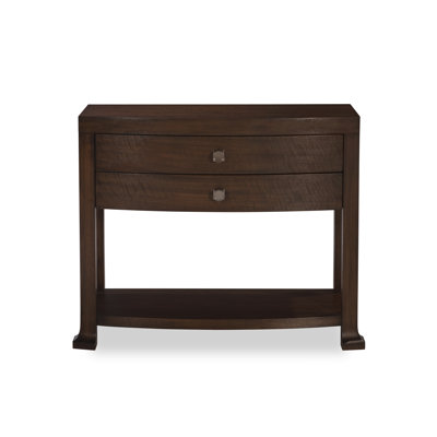 Cline 2 - Drawer Solid Wood Nightstand