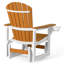Fauteuil coulissant Benno Adirondack, blanc-130678190