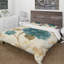 Blue Cottage Flower Hydrangea II - Farmhouse Duvet Cover Set - Microfiber Polyester-38757736