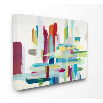 «Cross Hatch Abstract» par Third and Wall - reproduction d'art