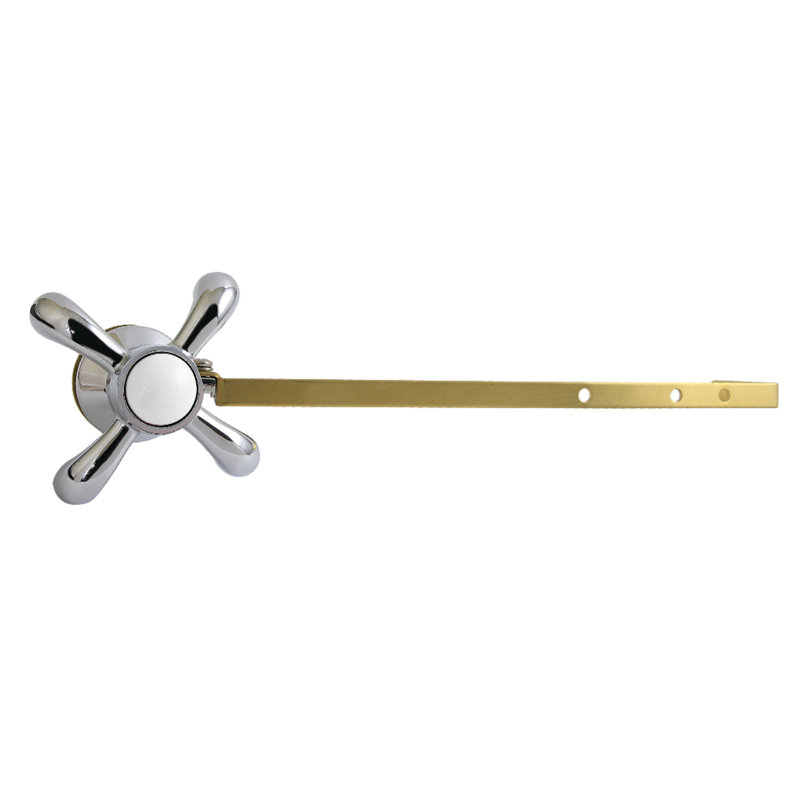 Kingston Brass French Country Universal Front Or Side Mount Toilet Tank Lever, Polished Chrome