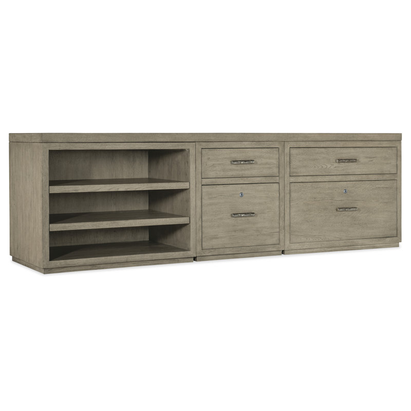 Linville Falls 3 - Shelf Filing Credenza