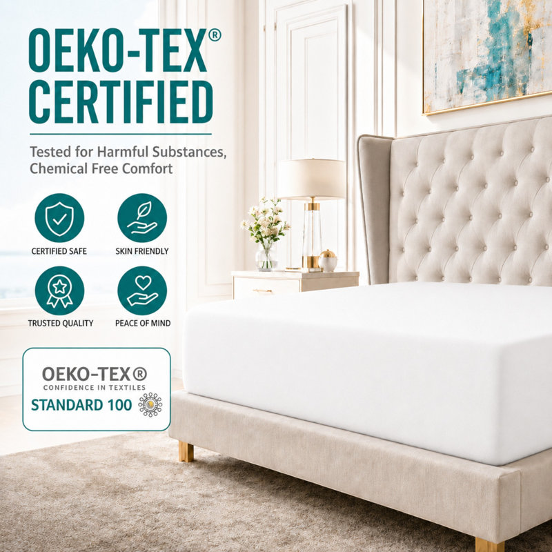 Luxury Extra Deep Fitted Sheet, 40cm (16 Inch) Pocket, Ultra Soft Hypoallergenic Fade Resistant Brushed Microfibre Bed Sheet with Durable Elastic