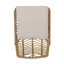 DEJA CHAIR, 2PCS avec 2 coussins