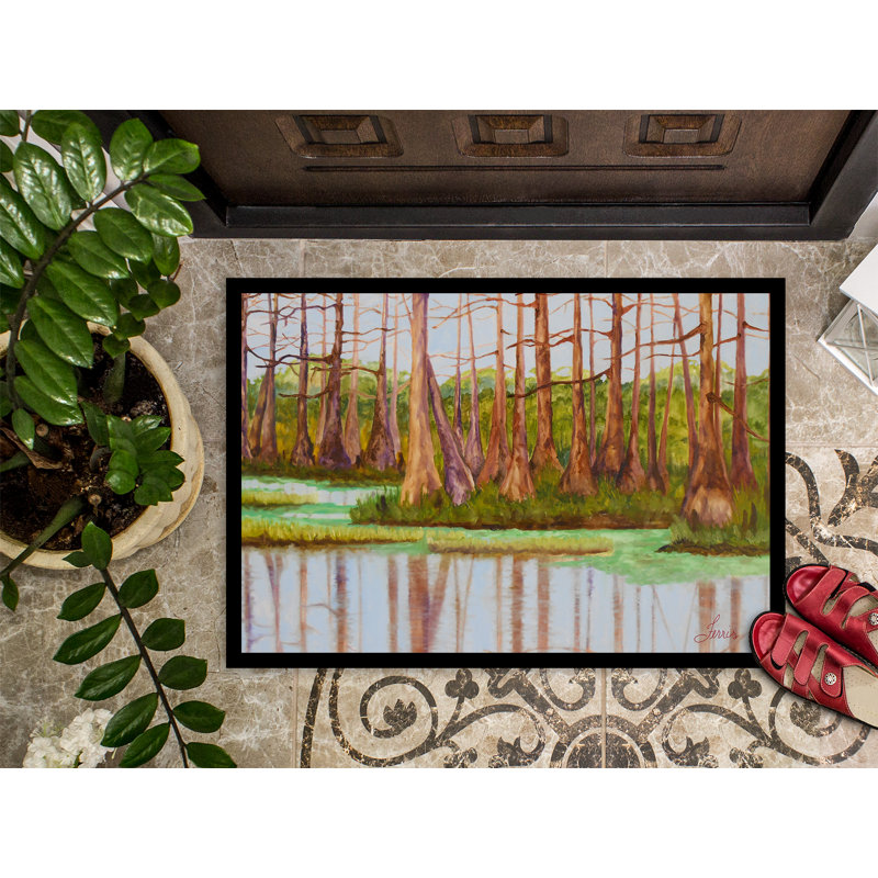 Non-Slip Doormat, 24" W x 36" L, Bayou