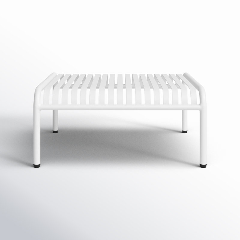 Table basse d'extérieur Winchester, Blanc