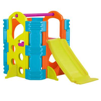 ECR4Kids Activity Park Indoor and Outdoor Playset, Play Structure, Vibrant -  ELR-12536