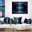 Housse et insert de coussin carré  Abstract-30642546-30642550