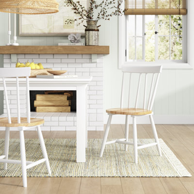 London 17.72'' H Solid Wood Side Chair