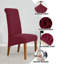Polyester Box Cushion Dining Chair Slipcover