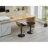 Set Of 2 Rattan Bar Stool, 360 Swivel Bar Chair, Counter Height Chair With Footrest For Kitchen, Dining Room-1762951271-1762951270