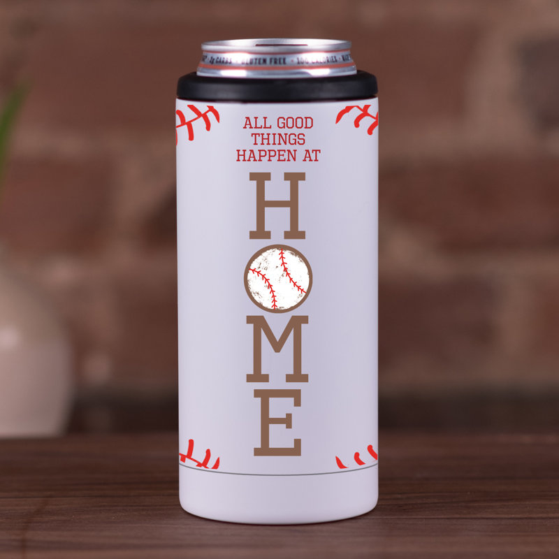 No Place Like Home Baseball 12 oz. Beverage Sleeve