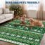 Tapis de Noël lavable et antidérapant pour l'intérieur, idéal pour le salon.-229257714-229257726