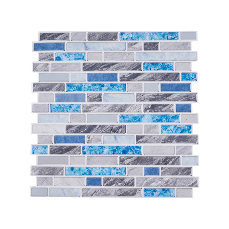 No Subject Wall Decals, Blue/Grey